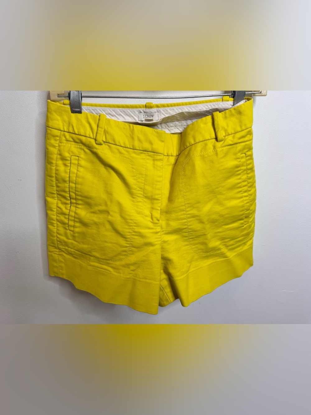 J. Crew Bright Yellow Tailored Women's Shorts